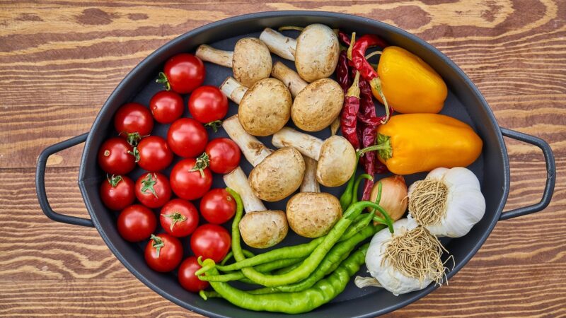 a bowl of vegetables